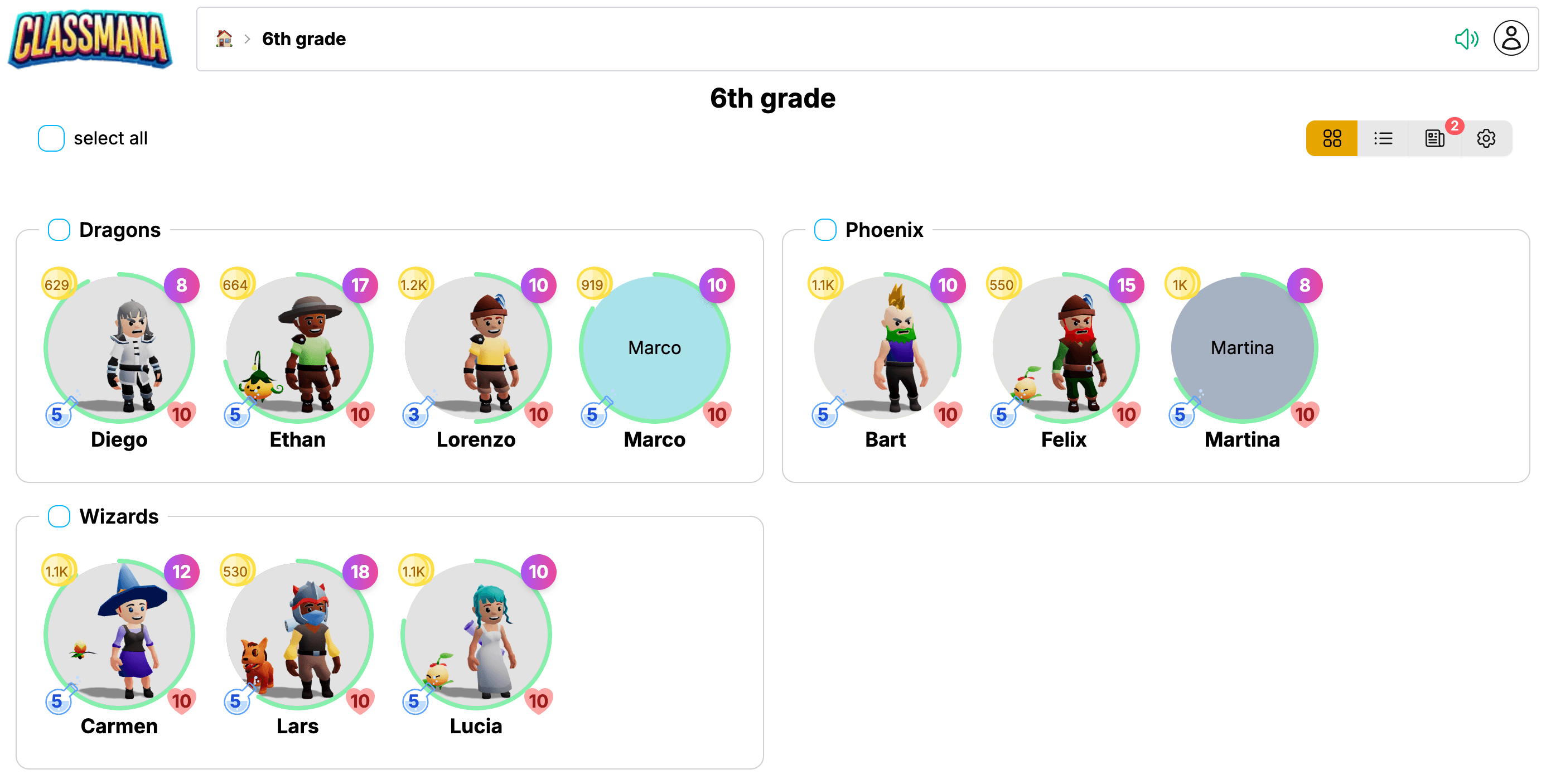 ทีมใน ClassMana มาแล้ว! ส่งเสริมความร่วมมือในชั้นเรียนของคุณ!