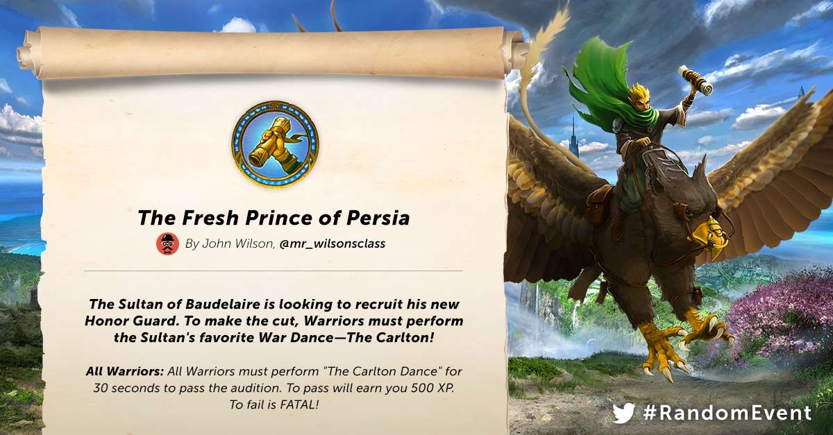 กิจกรรมสุ่มของ Classcraft